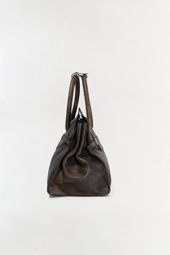 River Leather Weekender Tote