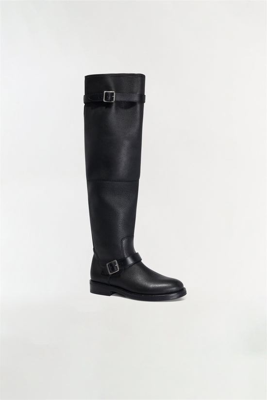 Noah Leather Over The Knee Boot