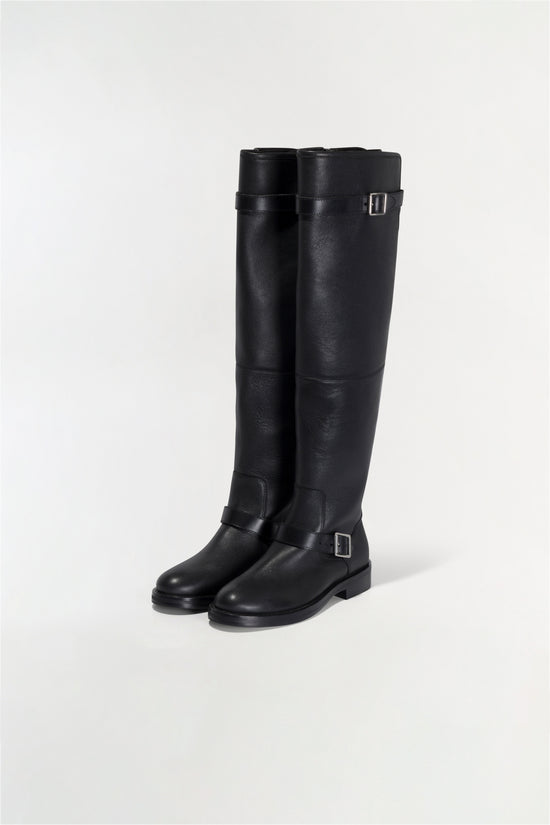 Noah Leather Over The Knee Boot