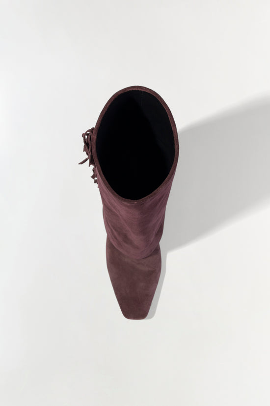 Quinn Suede Fringe Boot