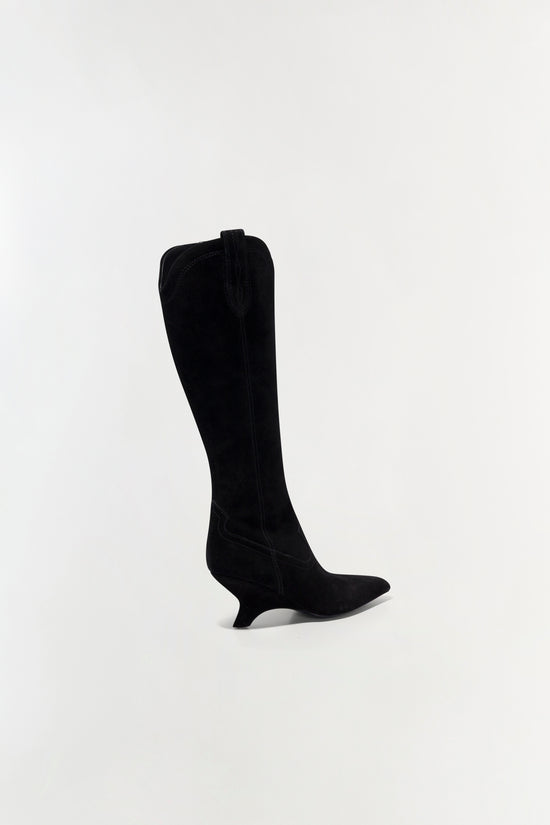 Shadow Suede Knee High Boot