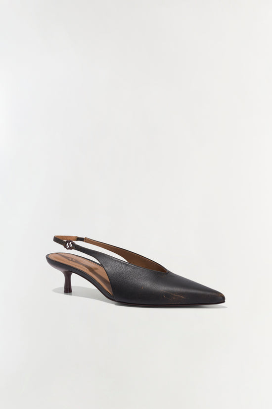 Sylvie Slingback Kitten Heel