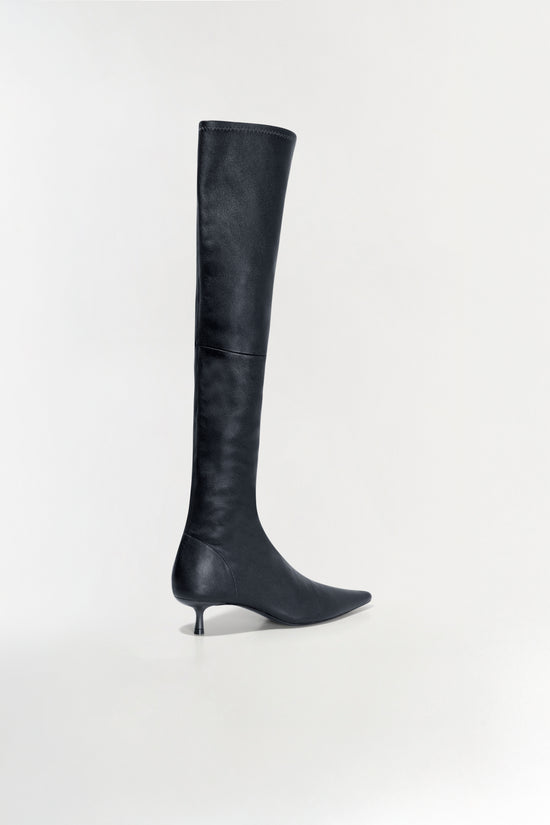 Joni Leather Over-The-Knee Boot