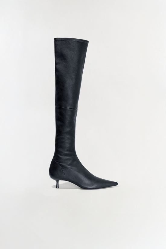 Joni Leather Over-The-Knee Boot