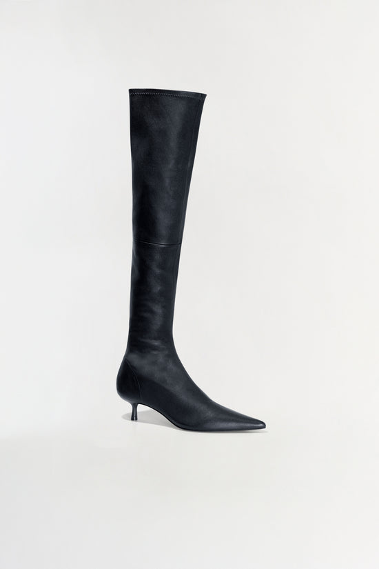 Joni Leather Over-The-Knee Boot