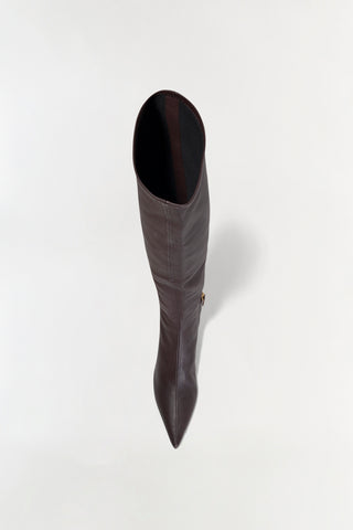 Joni Leather Over-The-Knee Boot