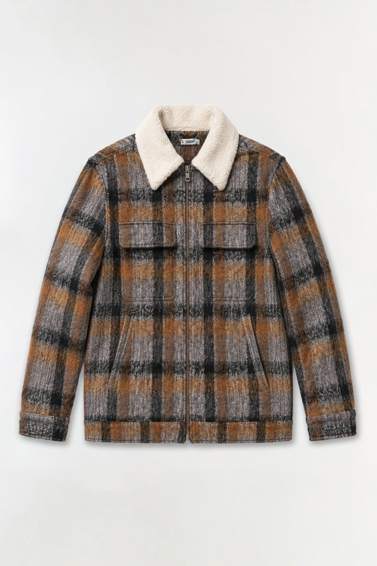 Ford Plaid Trucker Jacket