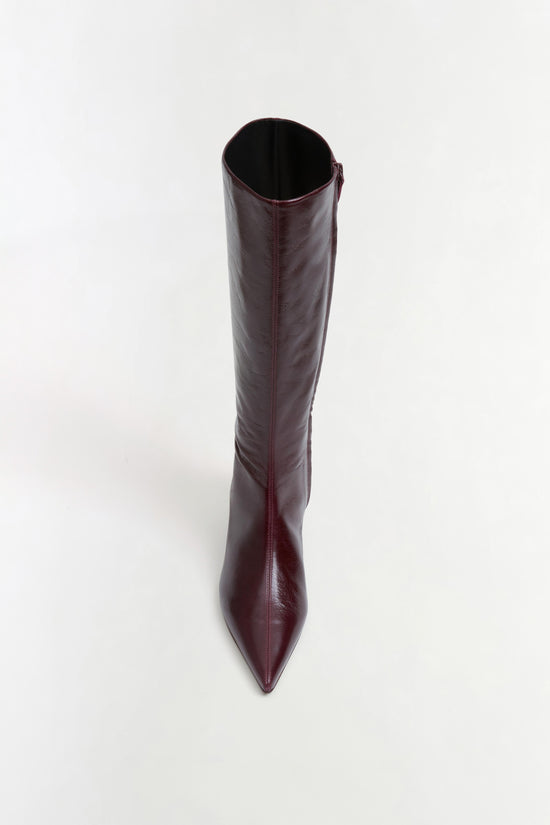 Janine Leather Knee High Boot