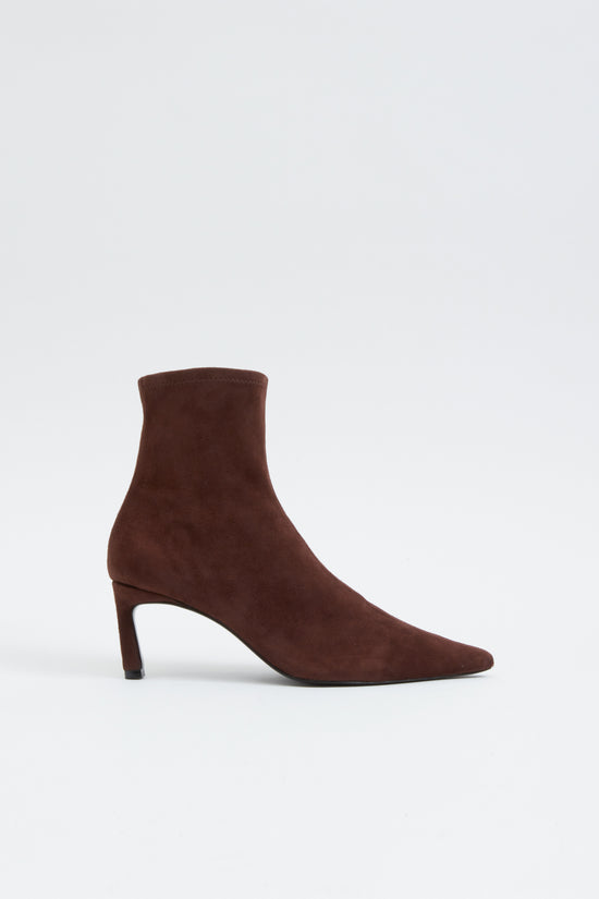 Katya Stretch Suede Ankle Boot