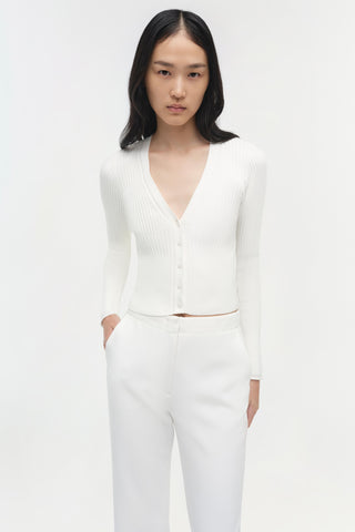 Ailany Rib Knit Cardigan