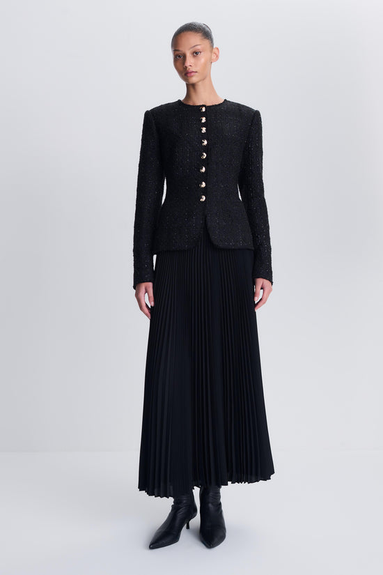 Claudina Tweed Blazer Dress