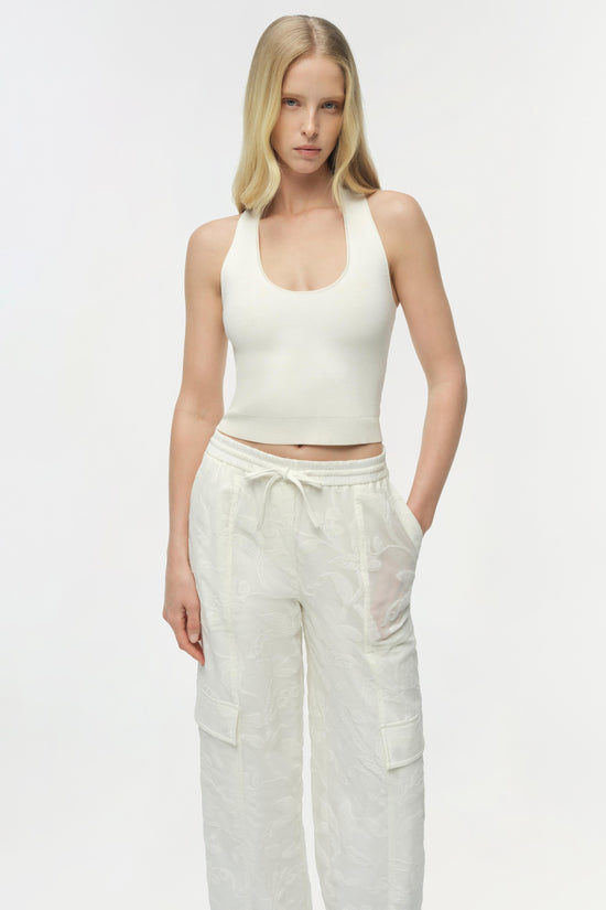 Georgiana Jacquard Cargo Pant