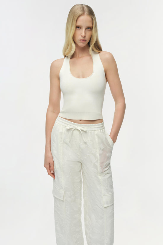 Georgiana Jacquard Cargo Pant