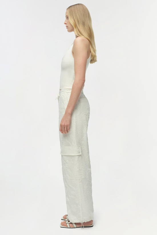 Georgiana Jacquard Cargo Pant