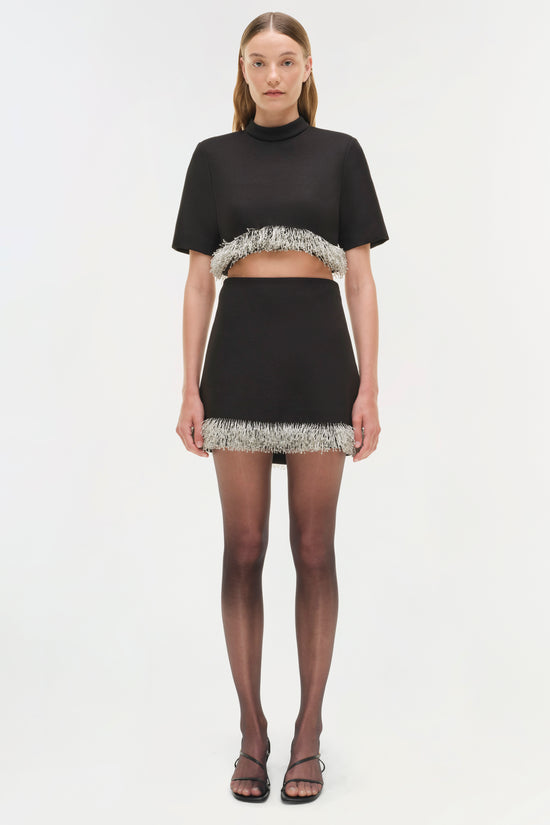 Dua Embellished Mini Skirt