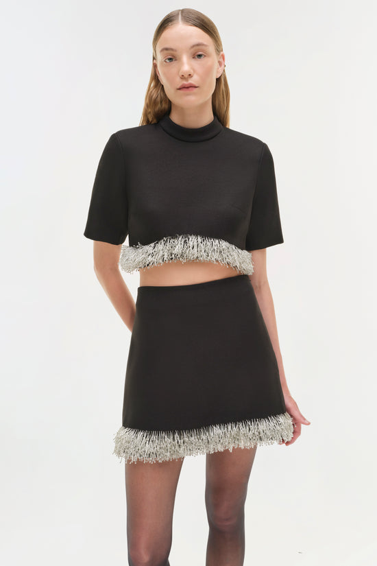 Dua Embellished Mini Skirt