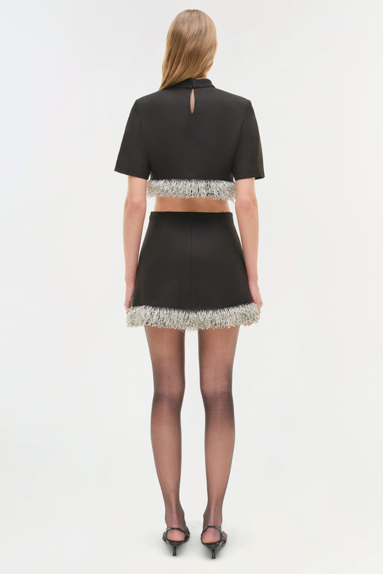 Dua Embellished Mini Skirt