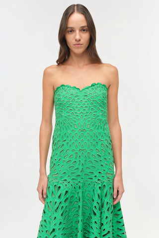 Florence Embroidered Midi Dress