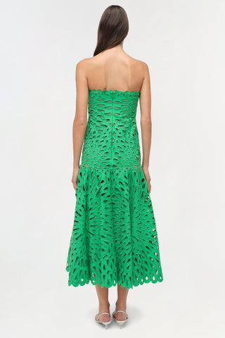 Florence Embroidered Midi Dress