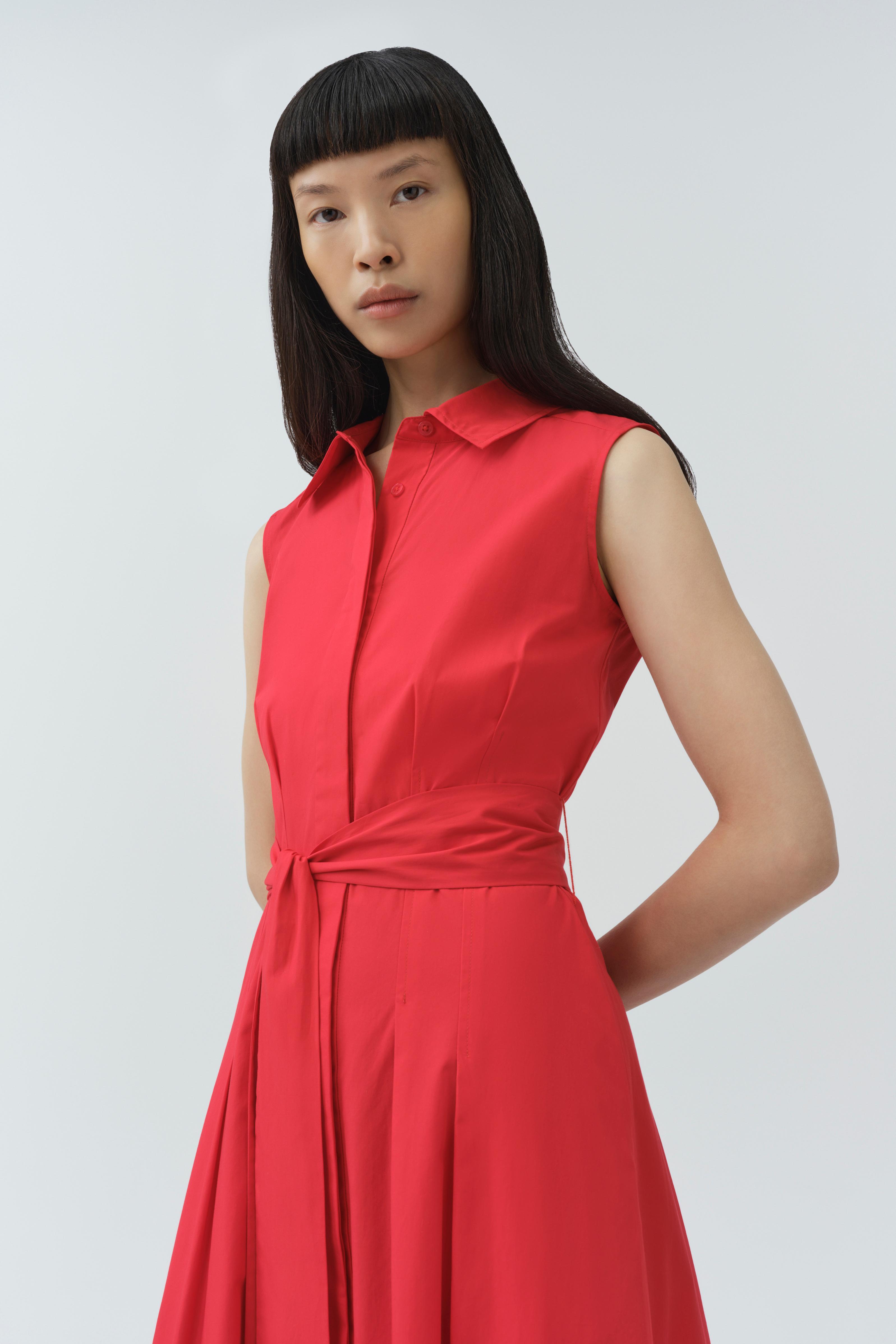 Genny Sleeveless Cotton Dress SIMKHAI Genny Sleeveless Cotton Dress SIMKHAI