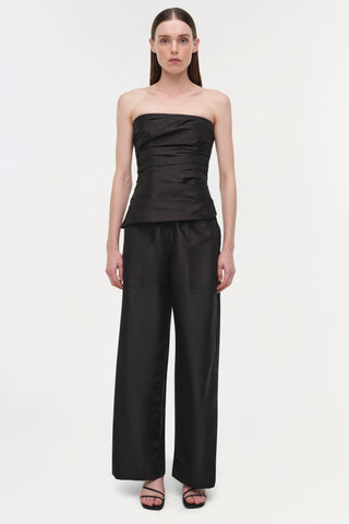 Arden Taffeta Pull On Pant