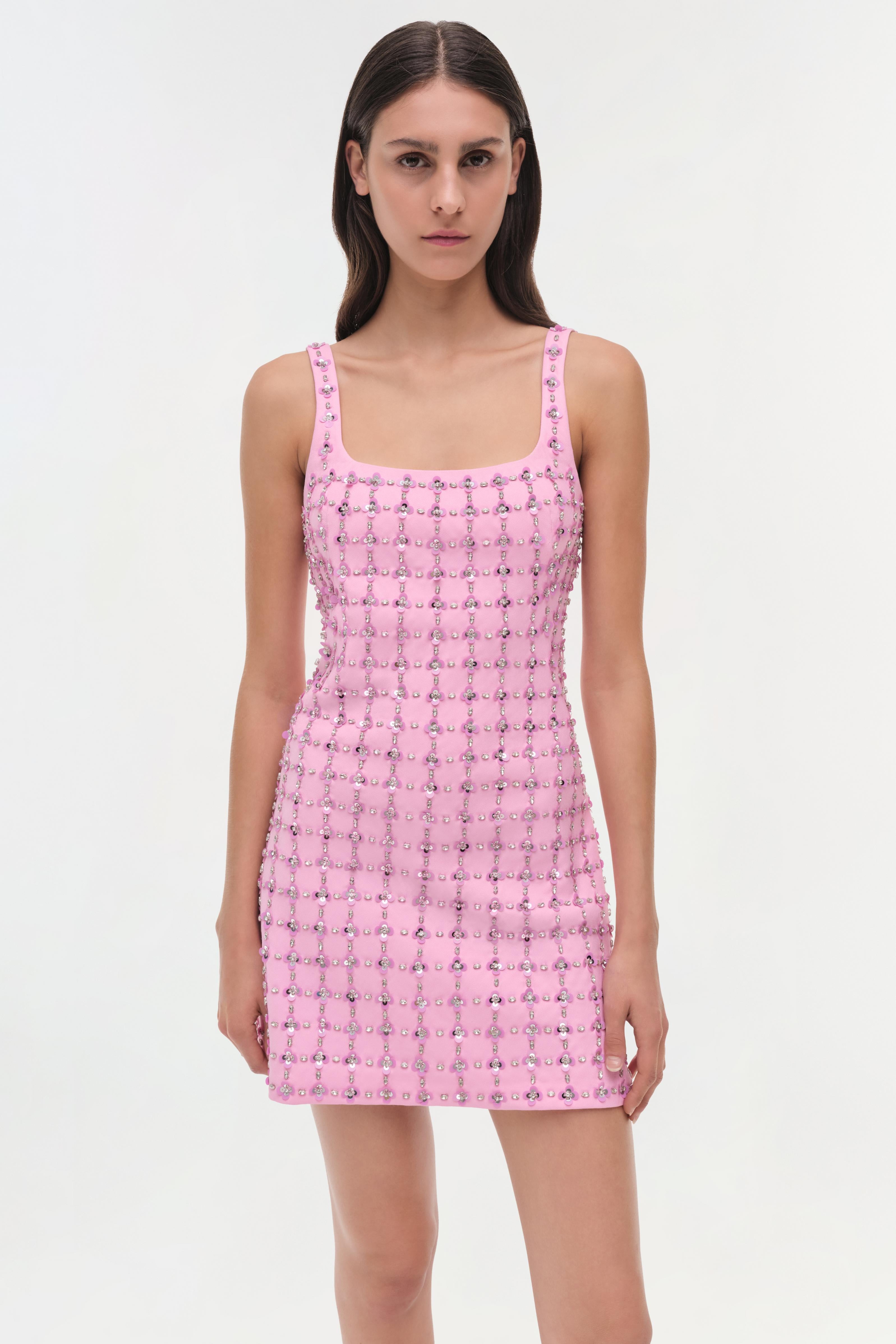 SIMKHAI Women's Ziva Dress in Sorbet Multi, Size 0 SIMKHAI Women's Ziva Dress in Sorbet Multi, Size 0