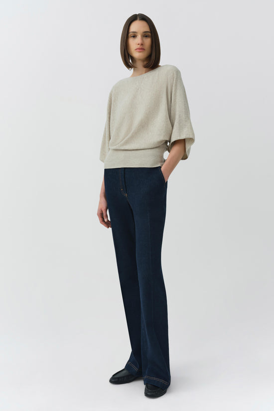 Shai Cashmere Dolman Boxy Tee