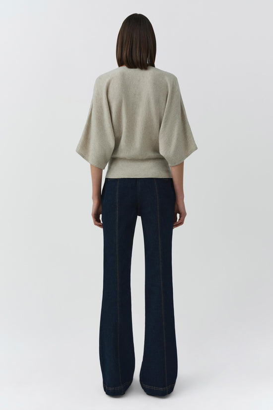 Shai Cashmere Dolman Boxy Tee
