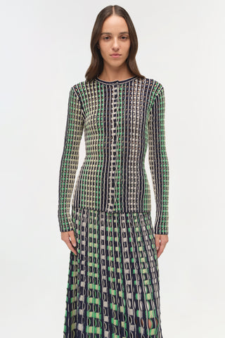 Mabel Eyelet Knit Cardigan