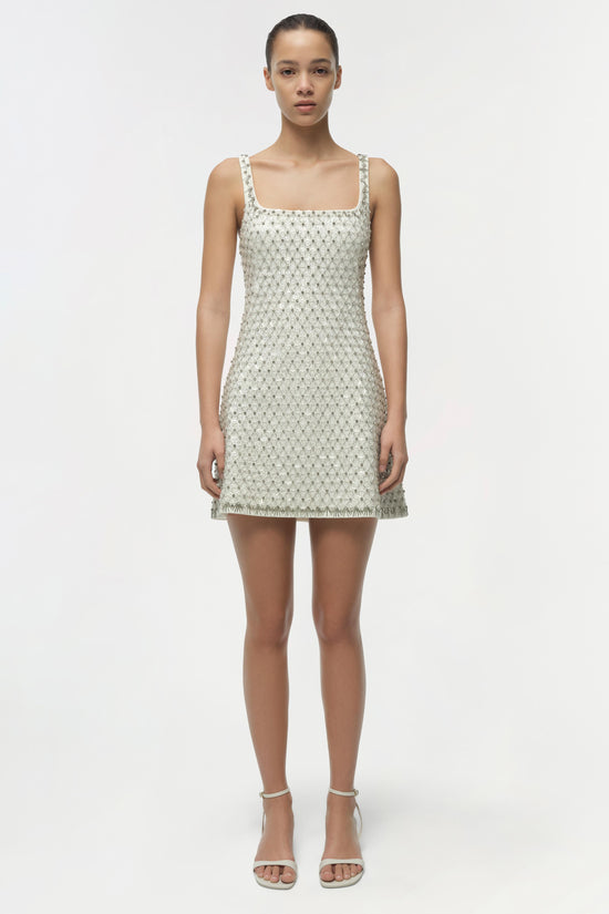 Ziva Embellished Mini Dress