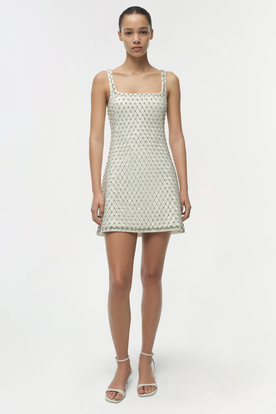 Ziva Embellished Mini Dress