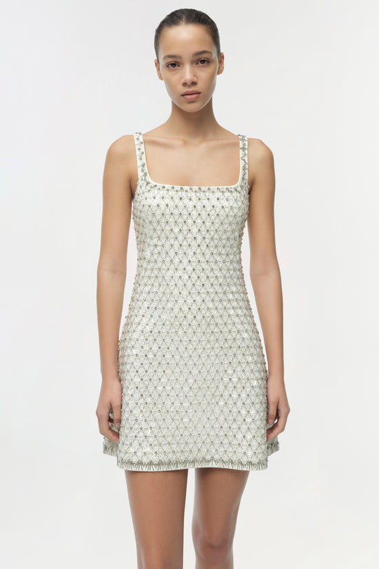 Ziva Embellished Mini Dress