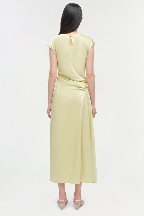 Burke Satin Midi Dress