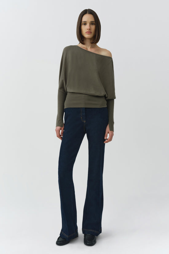Lavina Off Shoulder Knit Sweater