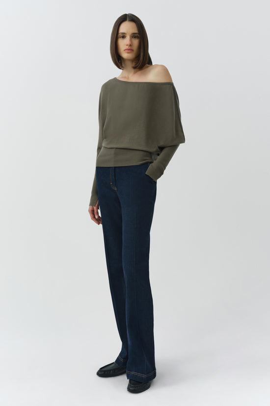 Lavina Off Shoulder Knit Sweater