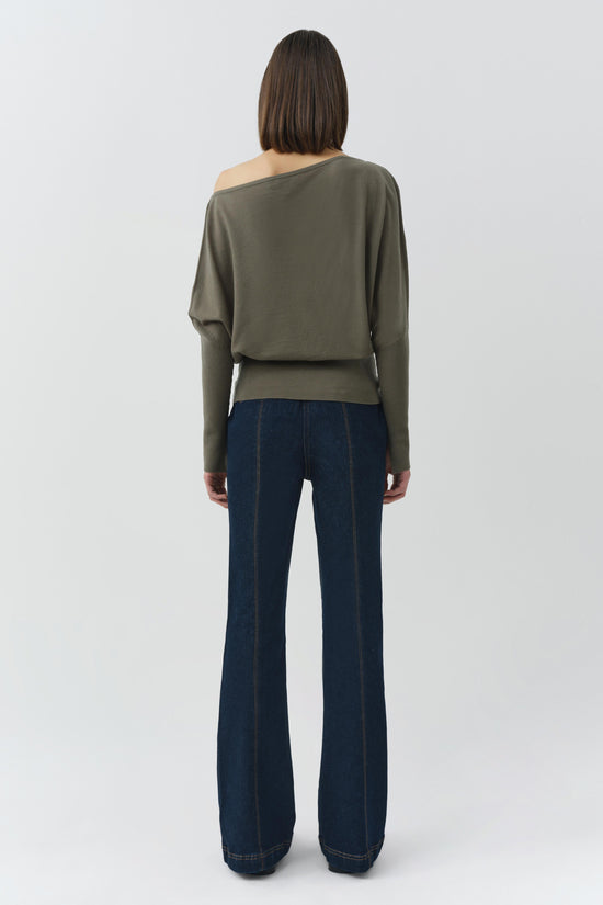 Lavina Off Shoulder Knit Sweater