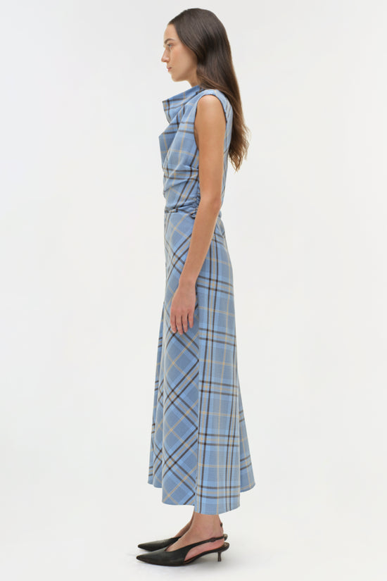 Burke Draped Midi Dress