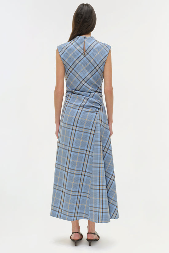 Burke Draped Midi Dress