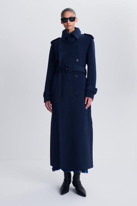 Rumi Belted Wool Coat