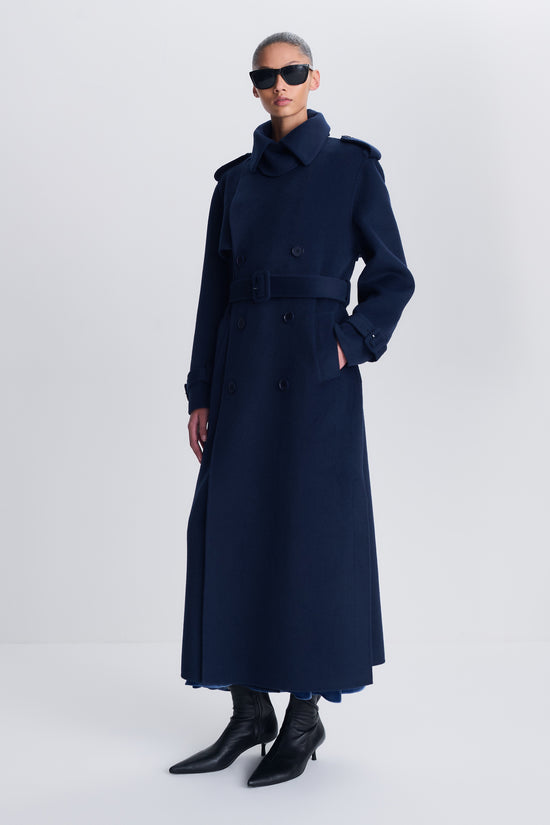 Rumi Belted Wool Coat