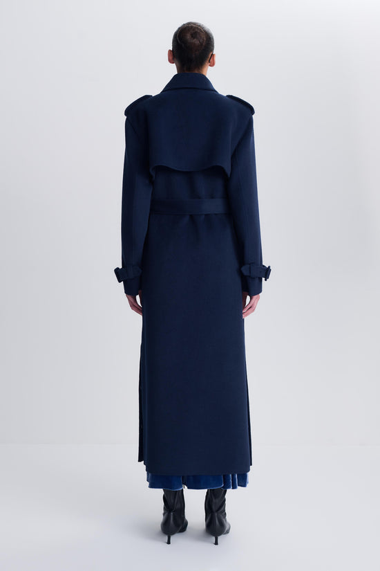 Rumi Belted Wool Coat