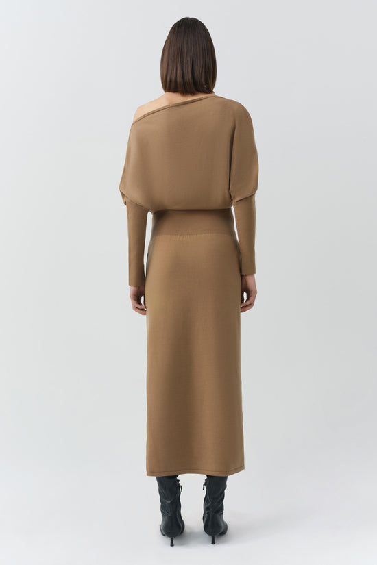 Janese Off Shoulder Midi Dress