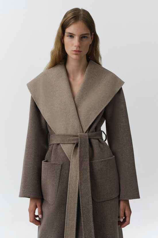 Allura Reversible Belted Coat