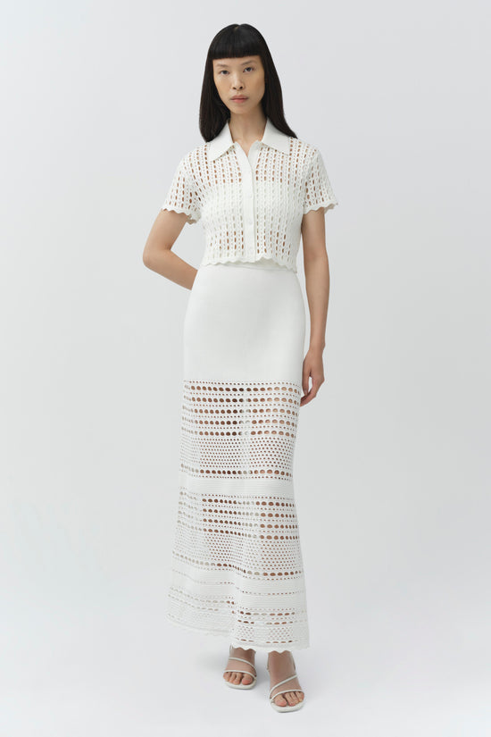 Arlan Open Stitch Camp Shirt