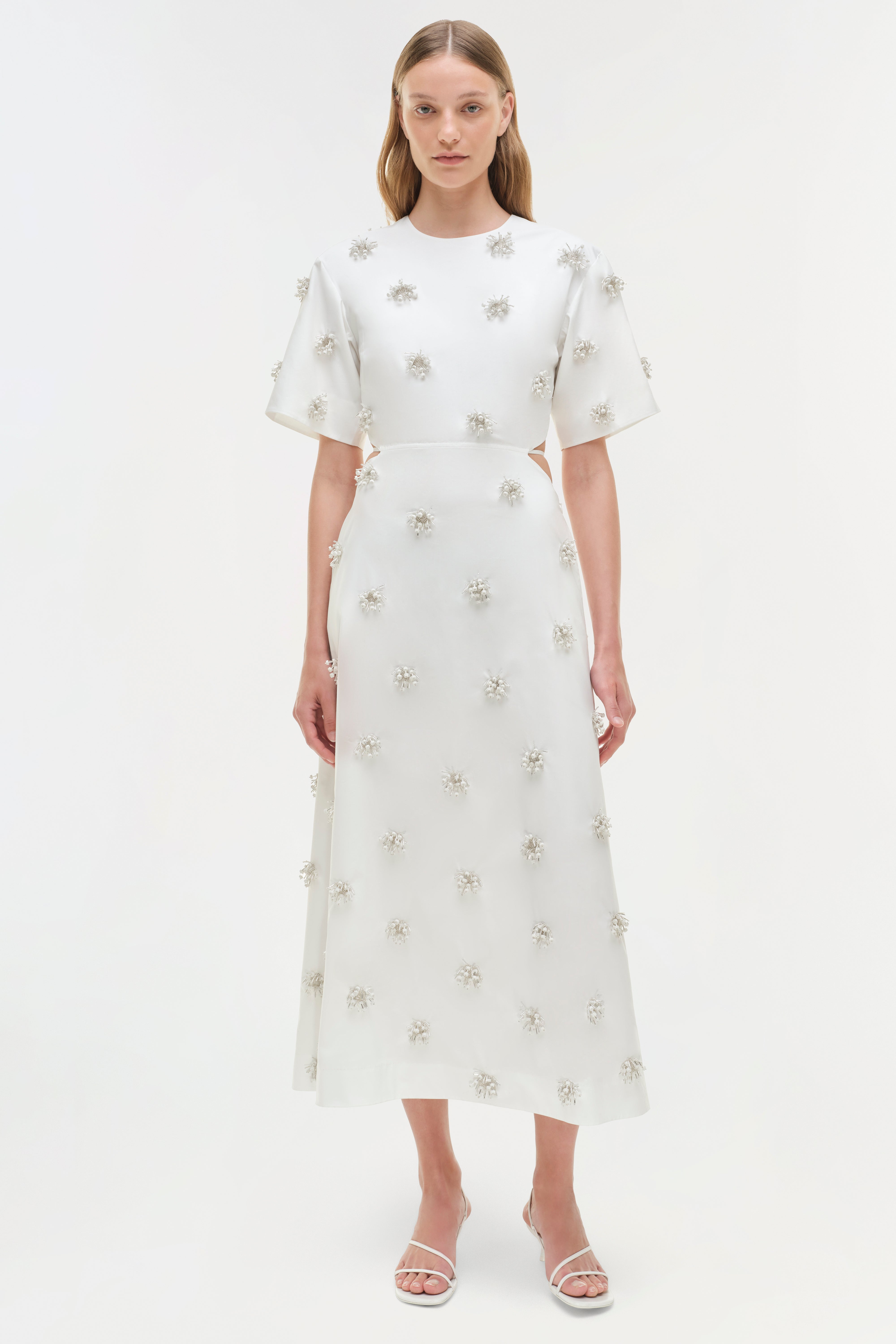 Starla Embellished Midi Dress