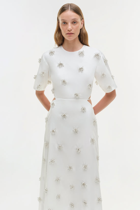 Starla Embellished Midi Dress