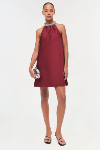Hadleigh Satin Mini Dress