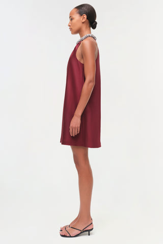 Hadleigh Satin Mini Dress