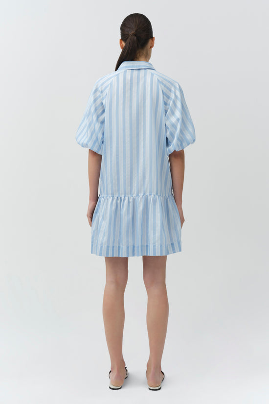 jonathan simkhai crepe combo mini ruffle dress Jonathan Simkhai Crepe Combo Mini Ruffle