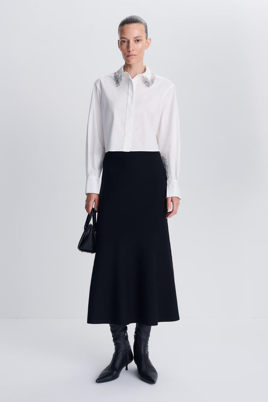 Renata Embellished Button Down Shirt